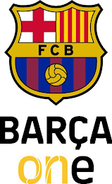 FCB BARÇA ONE logo