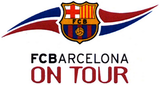 FCB FCBARCELONA ON TOUR logo