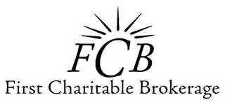 FCB FIRST CHARITABLE BROKERAGE logo