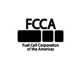 FCCA FUEL CELL CORPORATION OF THE AMERICAS logo