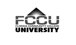 FCCU FLORIDA COMMUNITY COLLEGE UNIVERSITY logo