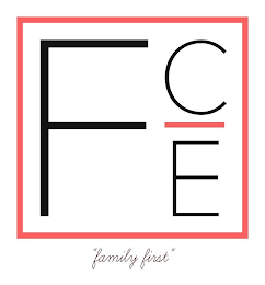FCE FAMILY FIRST logo