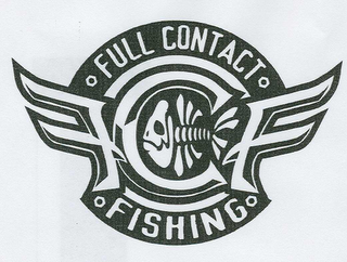 FCF FULL CONTACT FISHING logo