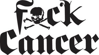 FCK CANCER logo