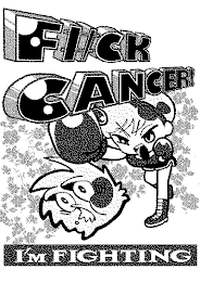 F#CK CANCER! I'M FIGHTING logo