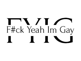 F#CK YEAH IM GAY logo