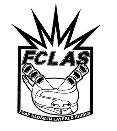 FCLAS FSAP CLOSE-IN LAYERED SHIELD logo