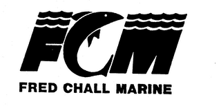 FCM FRED CHALL MARINE logo