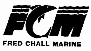 FCM FRED CHALL MARINE logo