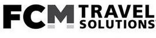 FCM TRAVEL SOLUTIONS logo