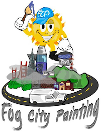 FCP FCP NEXT STEP FOG CITY PAINTING logo