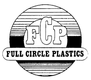 FCP FULL CIRCLE PLASTICS logo