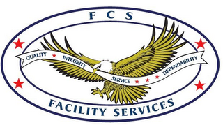 FCS FACILITY SERVICES QUALITY INTEGRITYSERVICE DEPENDABILITY logo