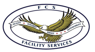 FCS FACILITY SERVICES QUALITY INTEGRITYSERVICE DEPENDABILITY logo