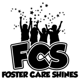 FCS FOSTER CARE SHINES logo