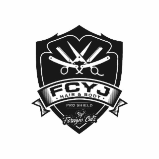 FCYJ HAIR & BODY PRO SHIELD BY FOREIGN CUTZ logo