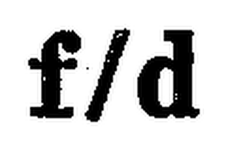 F/D logo