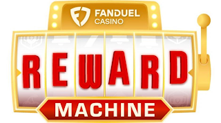 FD FANDUEL CASINO R E W A R D MACHINE logo