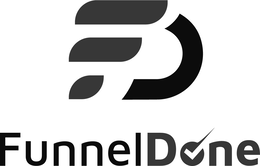 FD FUNNEL DONE logo