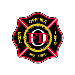 FD O OPELIKA FIRE DEPT. EST. 1873 logo