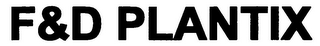 F&D PLANTIX logo