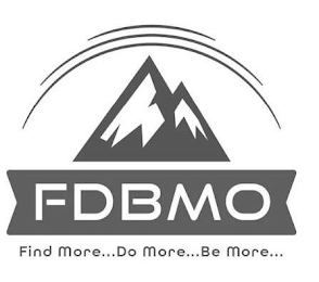 FDBMO FIND MORE... DO MORE... BE MORE... logo