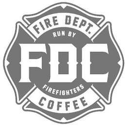 FDC FIRE DEPT. COFFEE RUN BY FIREFIGHTERS logo
