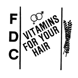 FDC VITAMINS FOR YOUR HAIR logo