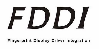 FDDI FINGERPRINT DISPLAY DRIVER INTEGRATION logo