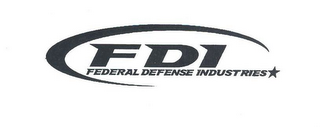 FDI FEDERAL DEFENSE INDUSTRIES logo
