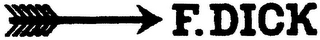 F.DICK logo