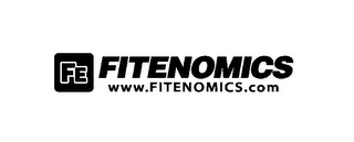 FE FITENOMICS WWW.FITENOMICS.COM logo