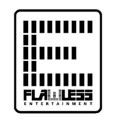 FE FLAWLESS ENTERTAINMENT logo