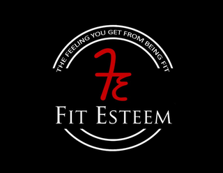 FE THE FEELING YOU GET FROM BEING FIT FIT ESTEEM logo
