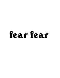 FEAR FEAR logo