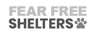 FEAR FREE SHELTERS logo