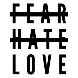 FEAR HATE LOVE logo