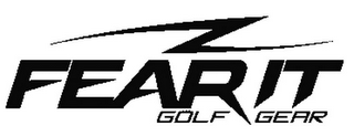 FEAR IT GOLF GEAR logo