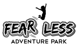 FEAR LESS ADVENTURE PARK logo