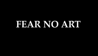 FEAR NO ART logo
