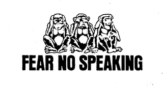 FEAR NO SPEAKING logo