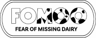 FEAR OF MISSING DAIRY FOMOO logo