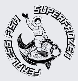 FEARLESS FISH SUPERFROZEN logo