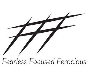 FEARLESS FOCUSED FEROCIOUS logo