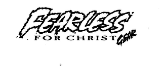 FEARLESS FOR CHRIST GEAR logo
