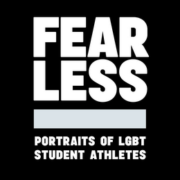 FEARLESS: PORTRAITS OF LGBT STUDENT ATHLETES logo