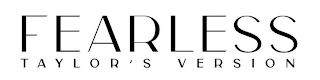 FEARLESS TAYLOR'S VERSION logo