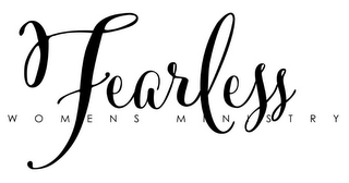 FEARLESS WOMENS MINISTRY logo