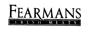 FEARMANS FRESH MEATS logo