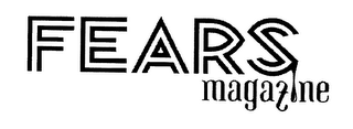 FEARS MAGAZINE logo